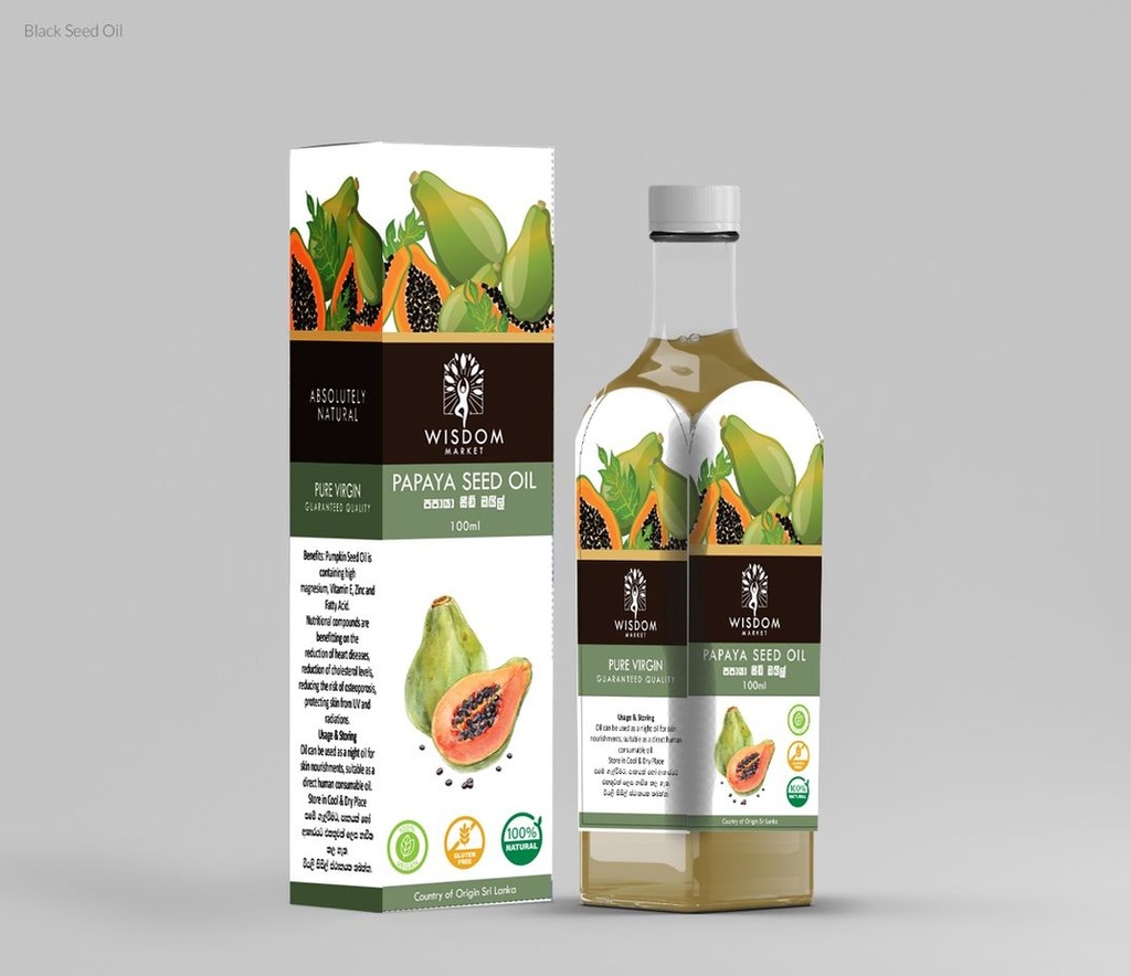 Papaya Oil 100ml Grow a Life